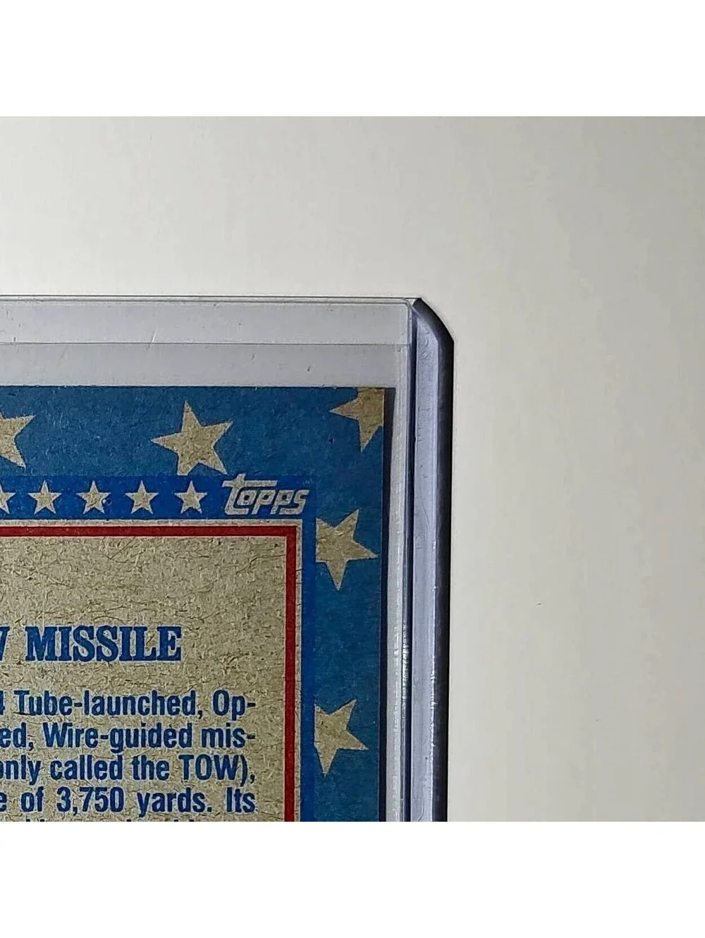 TOW Missile 1991 Topps Desert Storm #98 Card - Picture 8 of 10